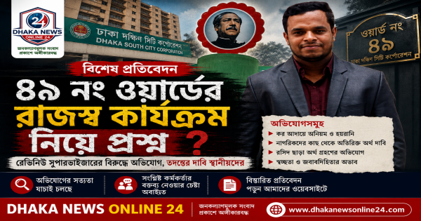 স্থানীয়দের অভিযোগ—অনিয়ম, হয়রানি ও জবাবদিহিতার অভাব। অভিযোগের বিষয়ে তদন্ত ও প্রশাসনিক পদক্ষেপের দাবি।